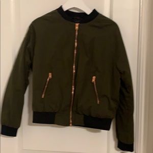 Superdry dark green jacket
